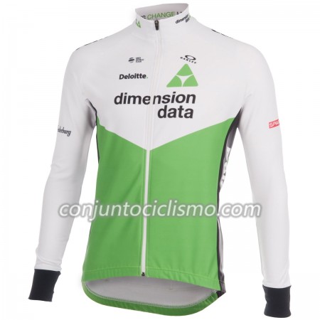Maillot mangas largas 2018 Dimension Data N001